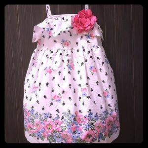 Janie and Jack flower party dress- NWOT